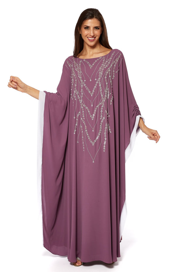 Purple Jalabiya – ELM J 410 – Product view 1