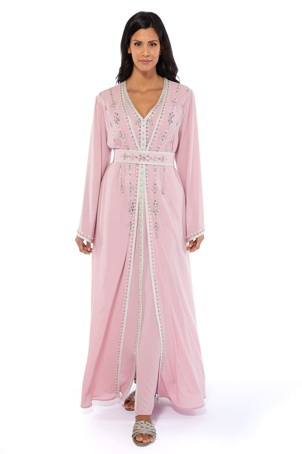 Pink Moroccan Kaftan – ELM M 569 – Product view 1