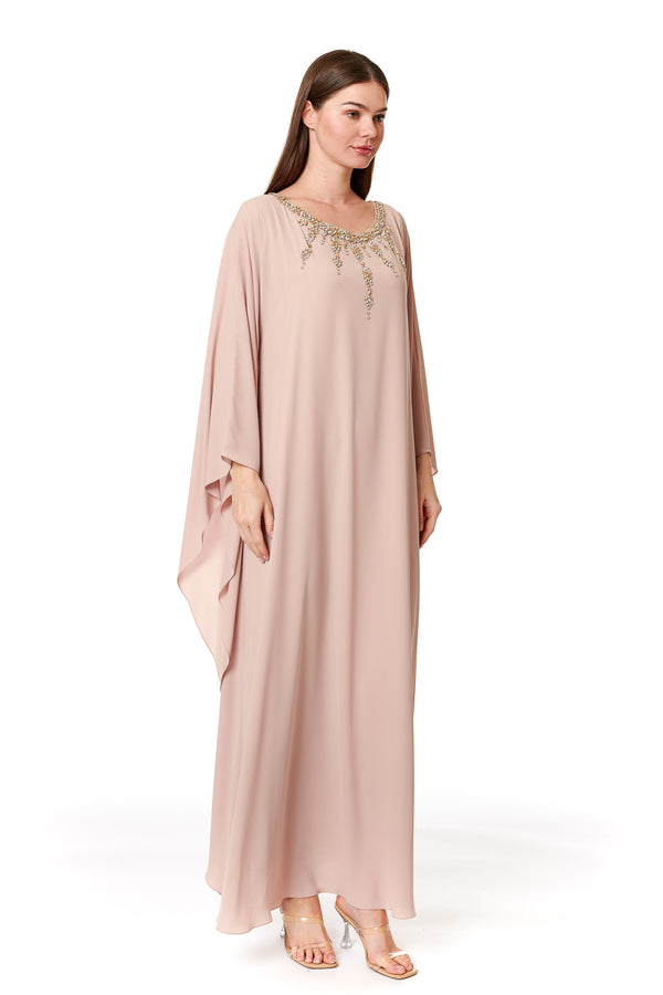 Beige Jalabiya – ELM J 521 – Product view 1