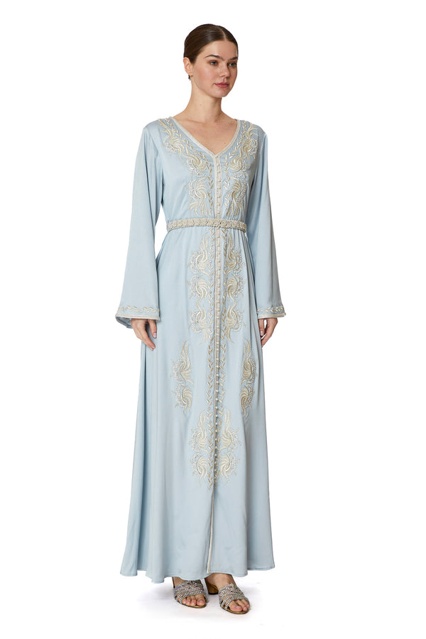 Blue Moroccan Kaftan – ELM M 600 – Product view 1