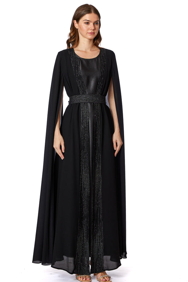 Black Women's Dress – ELM D 331 – Product view 1
