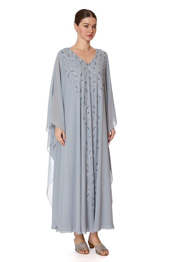 Gray Jalabiya – ELM J 514 – Product view 1
