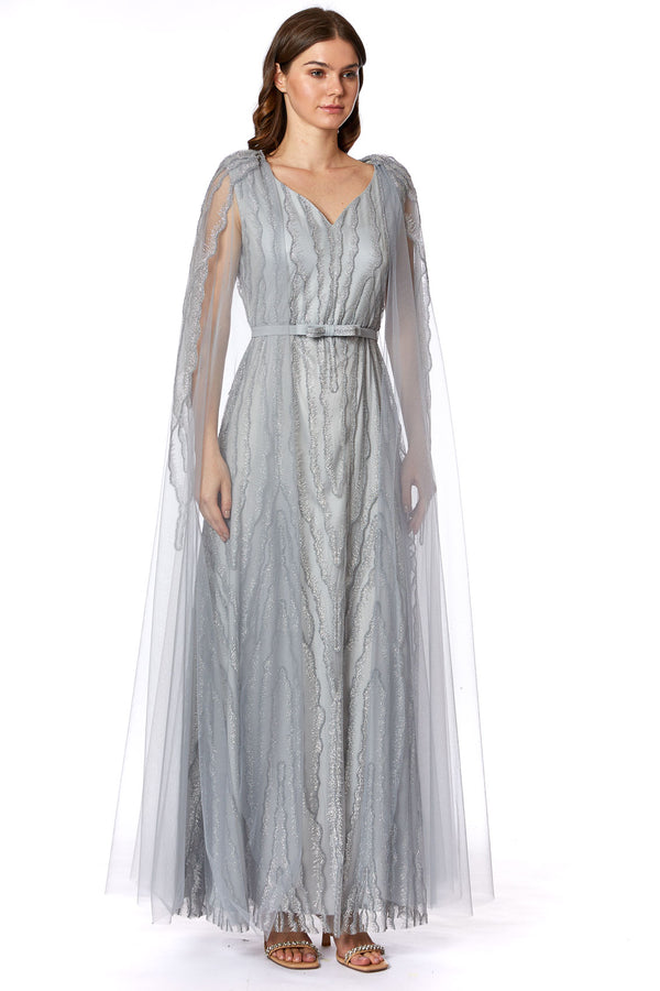 Silver Women's Dress – ELM D 318 – Product view 1