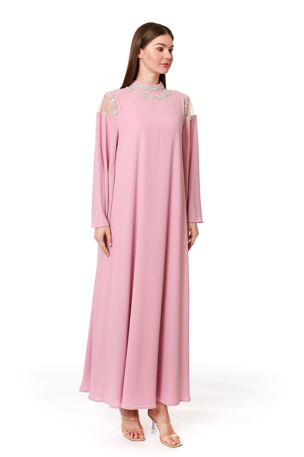 Pink Jalabiya – ELM J 519 – Product view 1