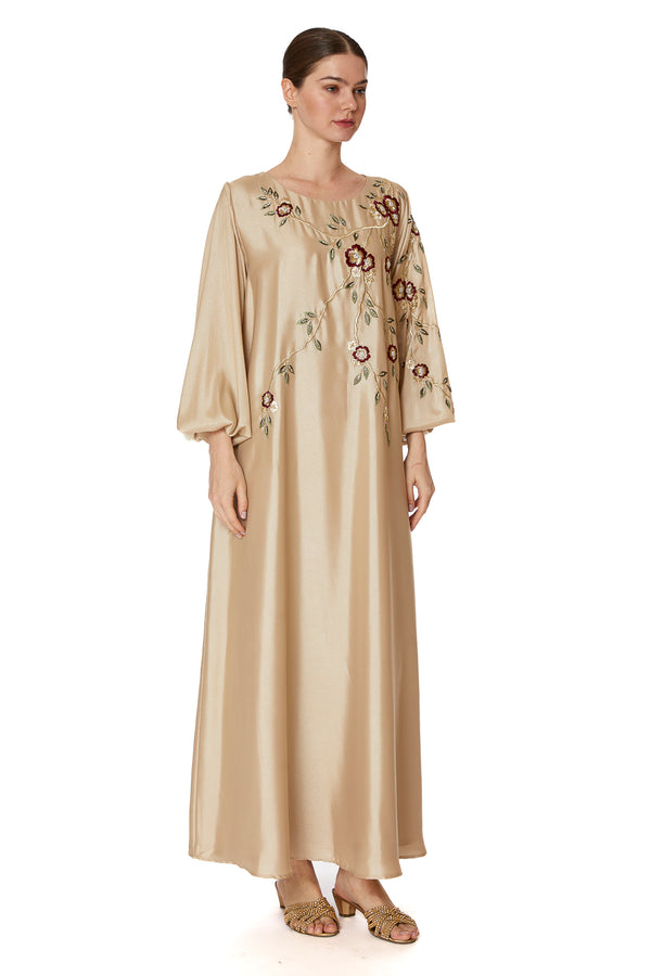 Beige Jalabiya – ELM J 503 – Product view 1