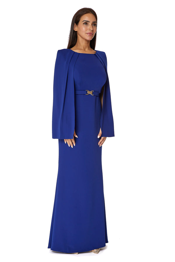 Royal Blue Women's Dress – ELM D 347 – Product view 1
