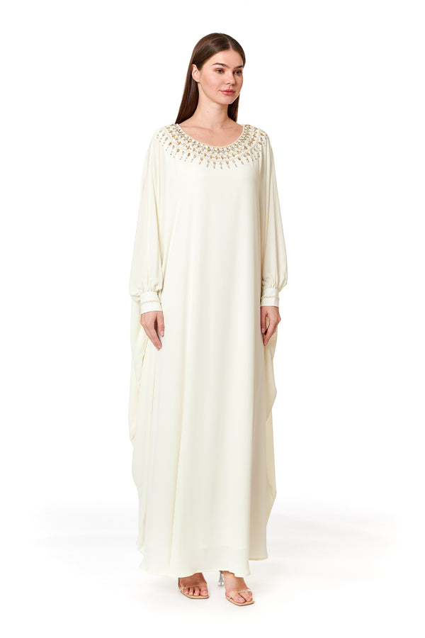 Off White Jalabiya – ELM J 520 – Product view 1