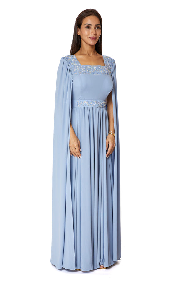 Baby Blue Women's Dress – ELM D 358 – Product view 1