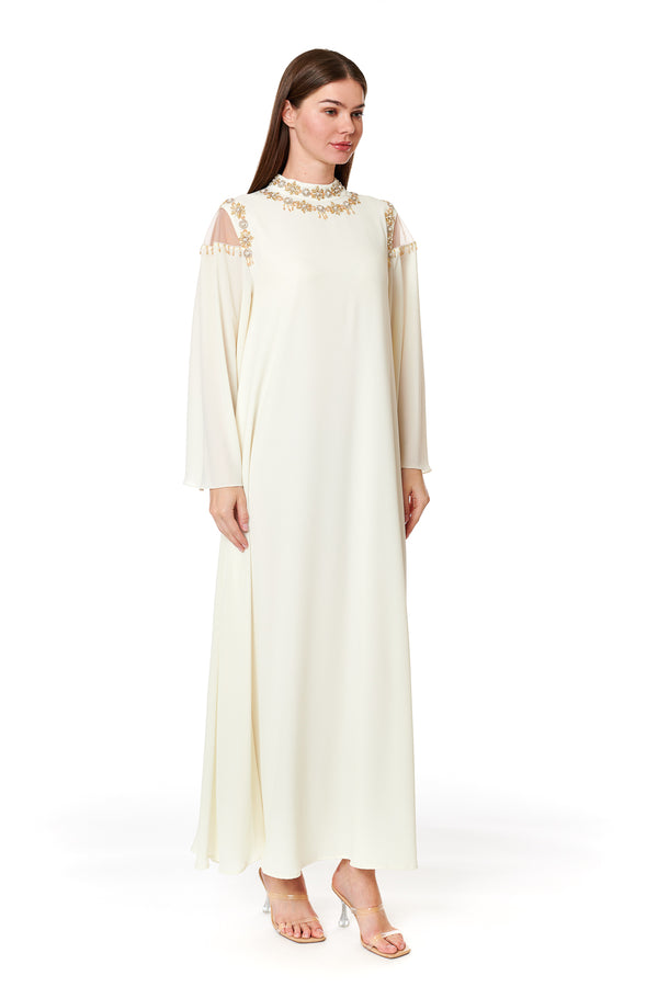 Off White Jalabiya – ELM J 519 – Product view 1