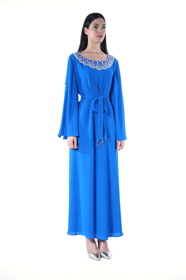 Royal Blue Jalabiya – ELM J 549 – Product view 1
