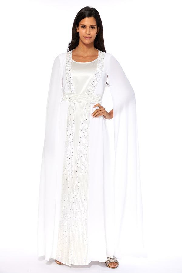 White Women's Dress – ELM D 331 – Product view 1