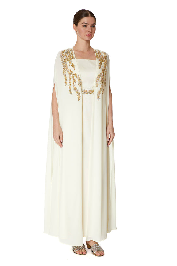 Cream Women's Dress – ELM D 355 – Product view 1
