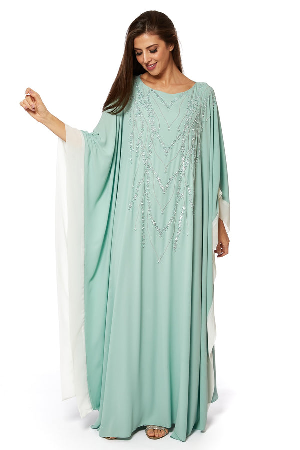 Mint Green Jalabiya – ELM J 410 – Product view 1