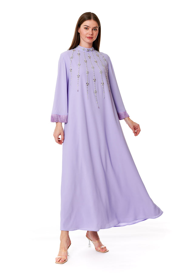 Purple Jalabiya – ELM J 543 – Product view 1