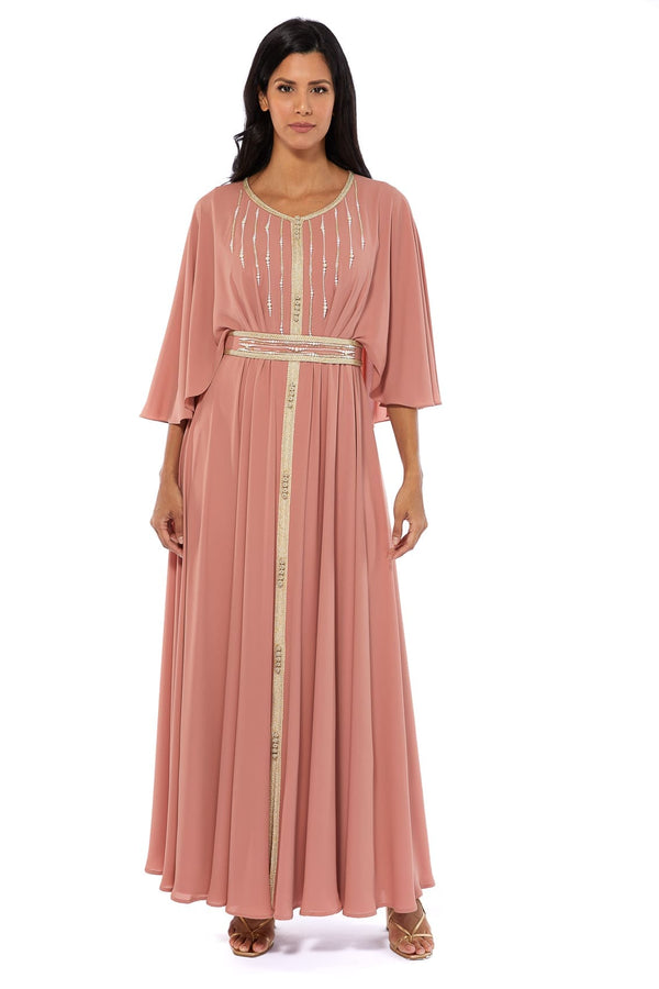 Nude Moroccan Kaftan – ELM M 563 – Product view 1