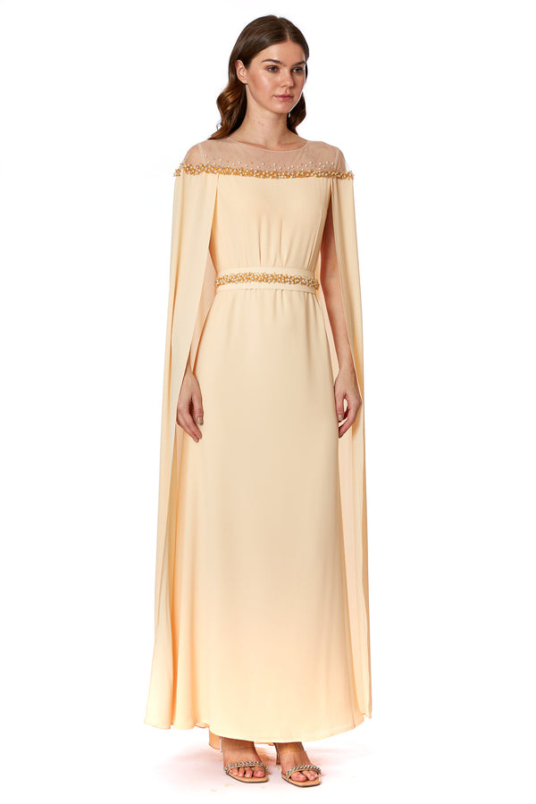 Peach Women's Dress – ELM D 341 – Product view 1