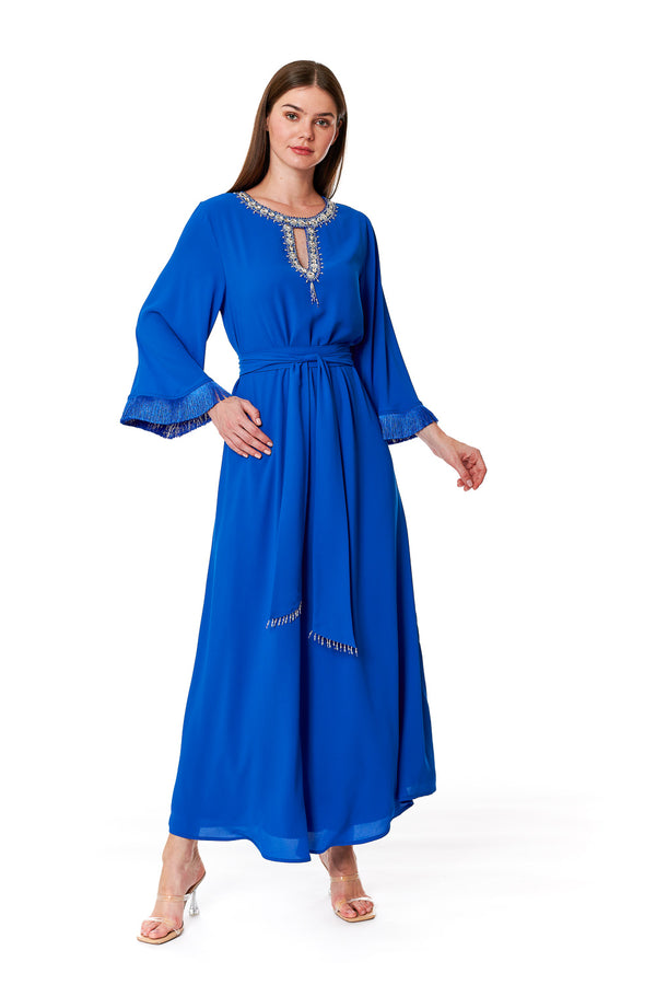 Royal Blue Jalabiya – ELM J 544 – Product view 1