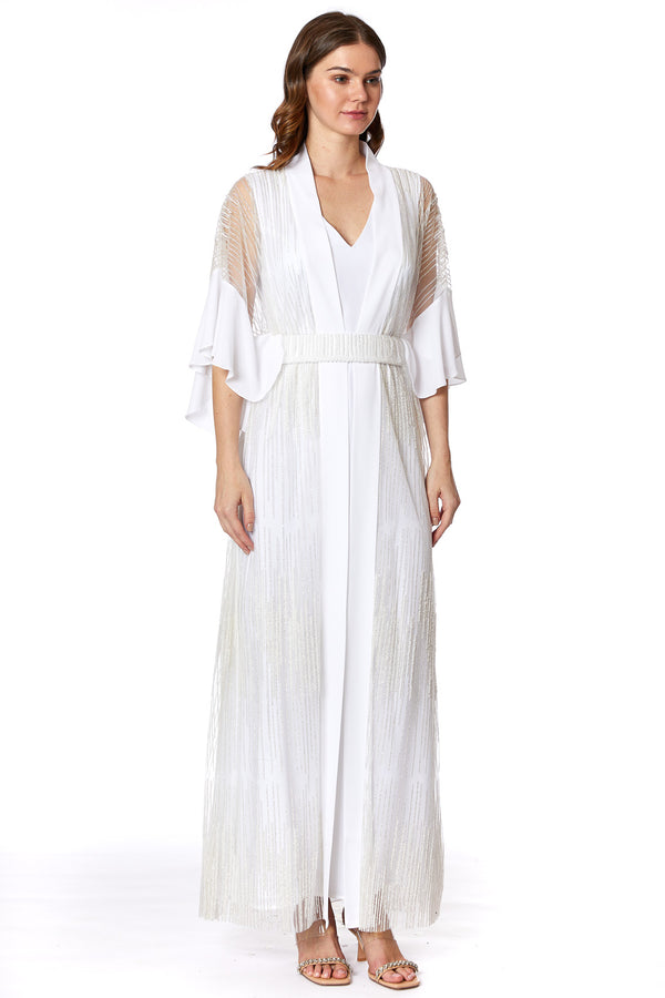 White Women's Dress – ELM D 337 – Product view 1