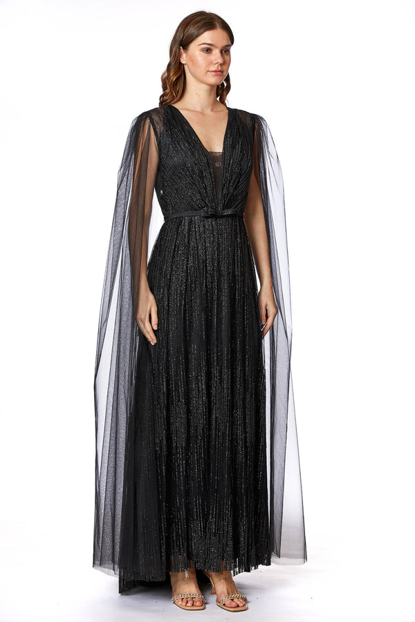 Black Women's Dress – ELM D 189 – Product view 1