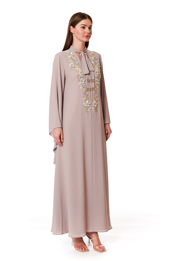 Beige Jalabiya – ELM J 540 – Product view 1