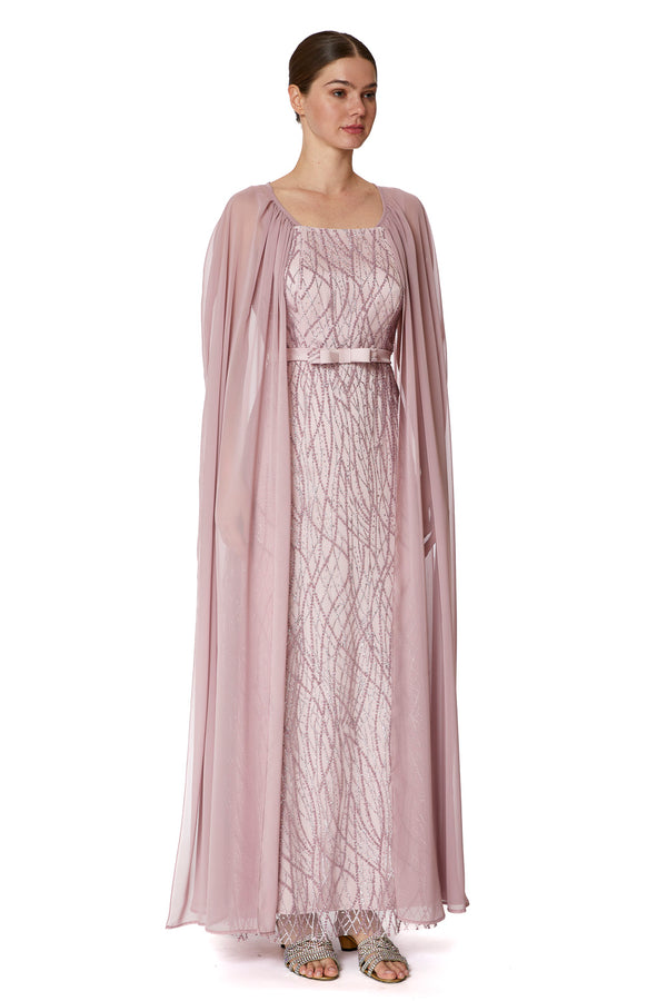 Light Purple Women's Dress – ELM D 352 – Product view 1