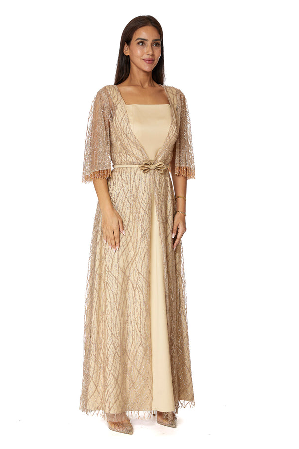 Gold Women's Dress – ELM D 350 – Product view 1