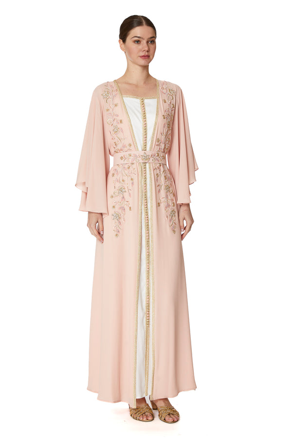 Pink Moroccan Kaftan – ELM M 602 – Product view 1