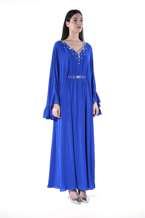 Royal Blue Jalabiya – ELM J 546 – Product view 1