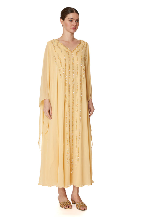 Yellow Jalabiya – ELM J 514 – Product view 1