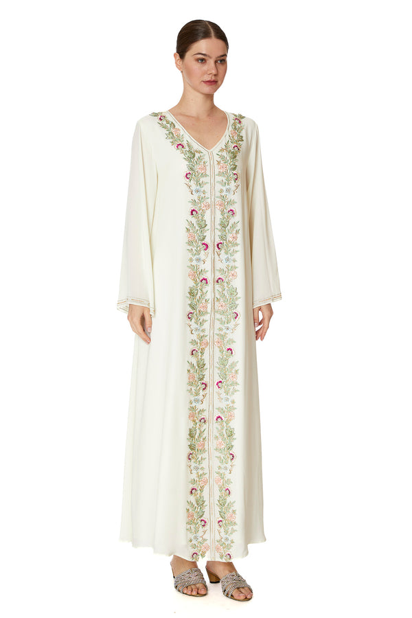 White Jalabiya – ELM J 499 – Product view 1