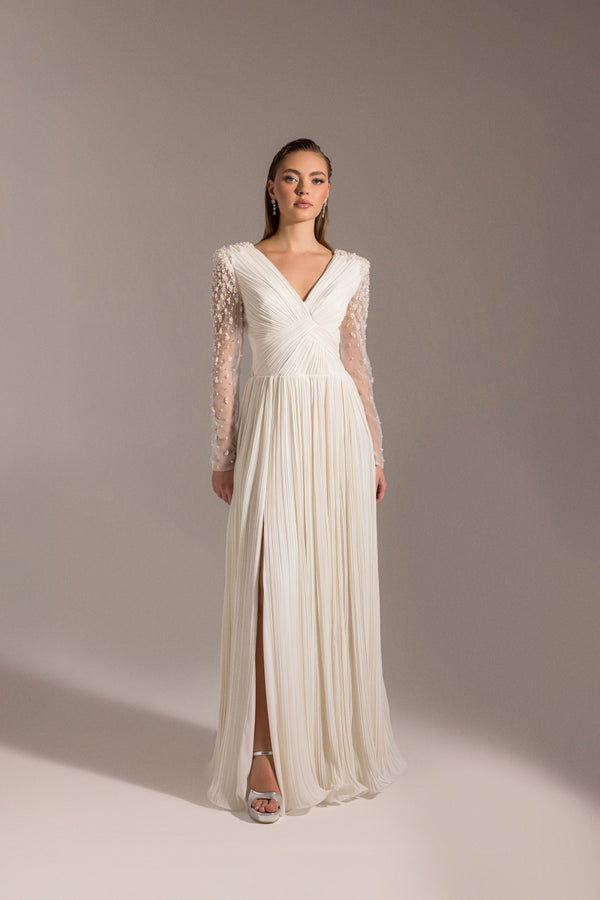 Off White Bridal Dress – ELM D 25057