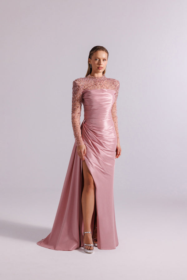 Light Pastel Blue Women's Dress – ELM D 25067 – Look 2