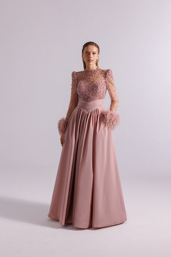 Pink Women's Dress – ELM D 25100 – Product view 1