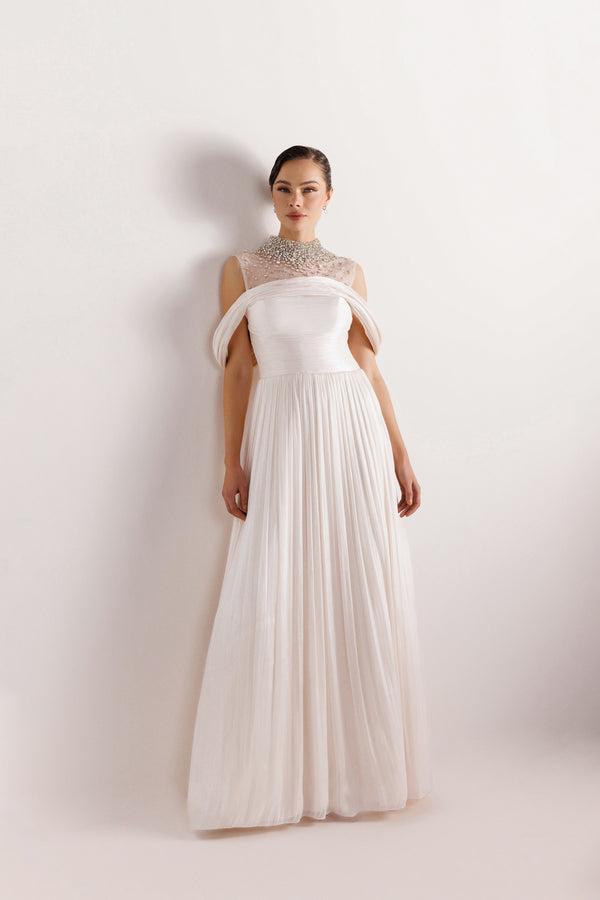 Off White Women's Dress – ELM D 25159 – Product view 1