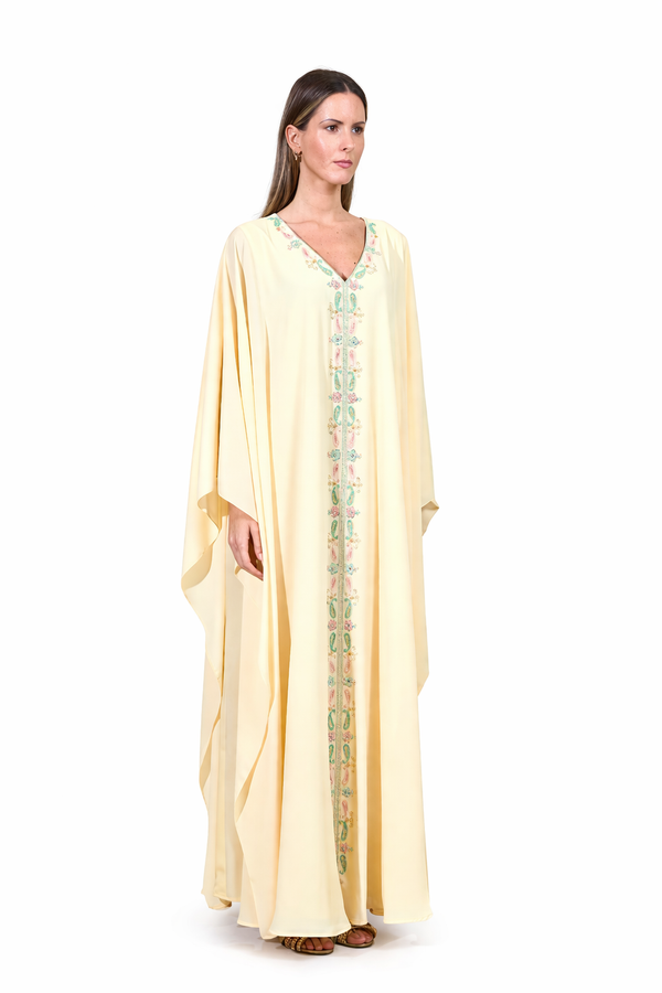 Yellow Jalabiya – ELM J 586 – Product view 1