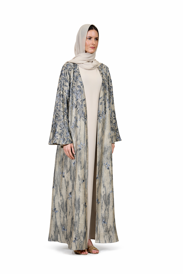Beige Abaya – ELM A 772 – Product view 1