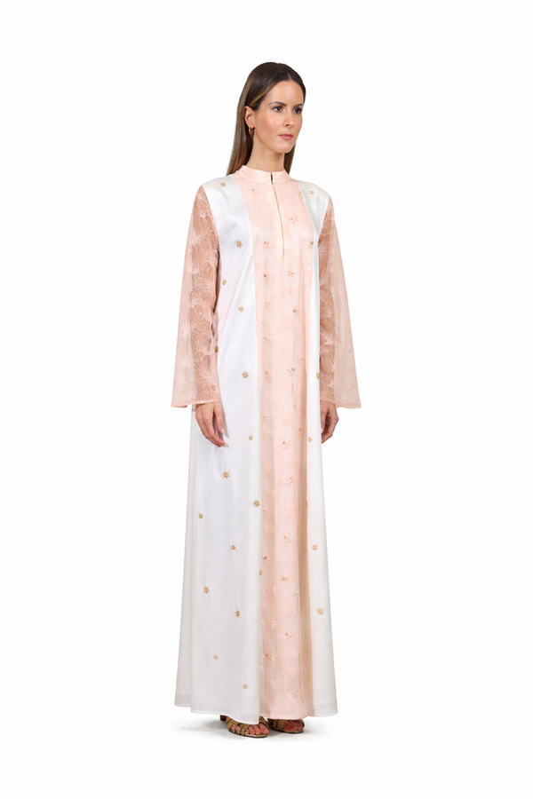 Peach, Off White Jalabiya – ELM J 600 – Product view 1