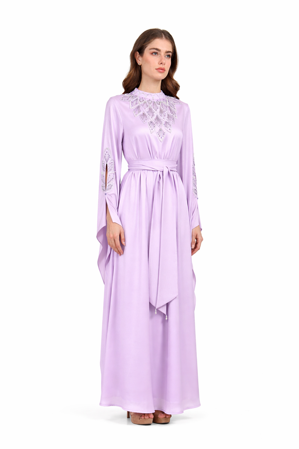 Light Purple Jalabiya – ELM J 569 – Product view 1