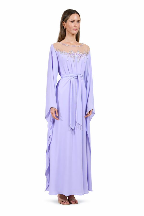 Light Purple Jalabiya – ELM J 571 – Product view 1