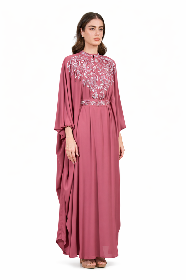 Dark Fushia Jalabiya – ELM J 570 – Product view 1