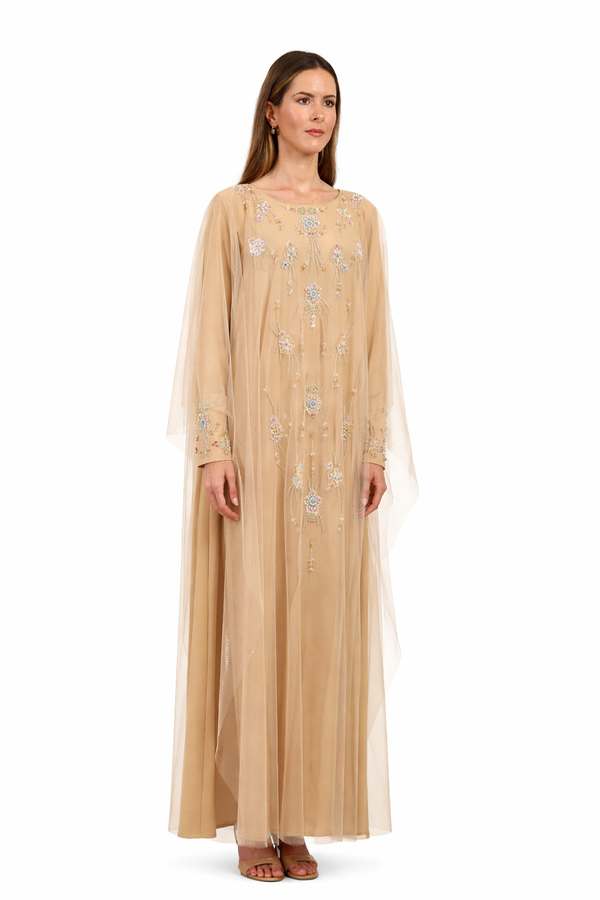 Beige Jalabiya – ELM J 572 – Product view 1