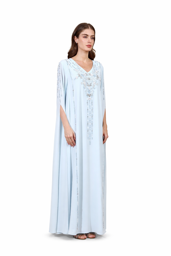 Yellow Jalabiya – ELM J 605 – Look 2 – Product view 1
