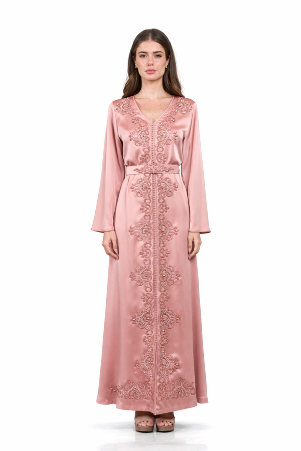 Pink Moroccan Kaftan – ELM M 652