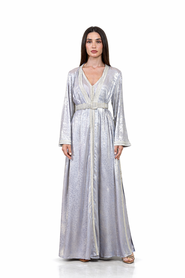 Light Purple Moroccan Kaftan – ELM M 654 – Product view 1