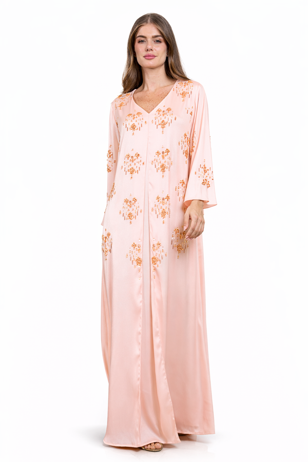 Peach Jalabiya – ELM J 581 – Product view 1