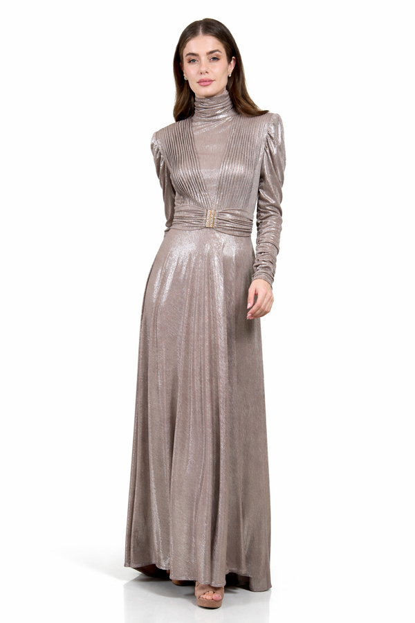 Gold Women's Dress – ELM D 419 – Product view 1