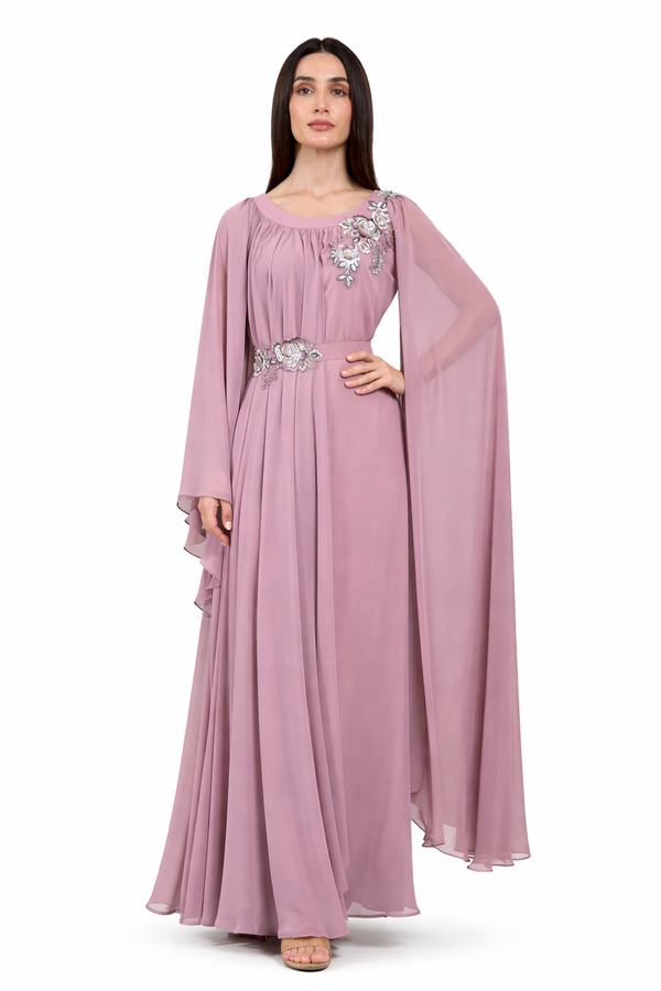 Light Purple Women's Dress – ELM D 407 – Product view 1