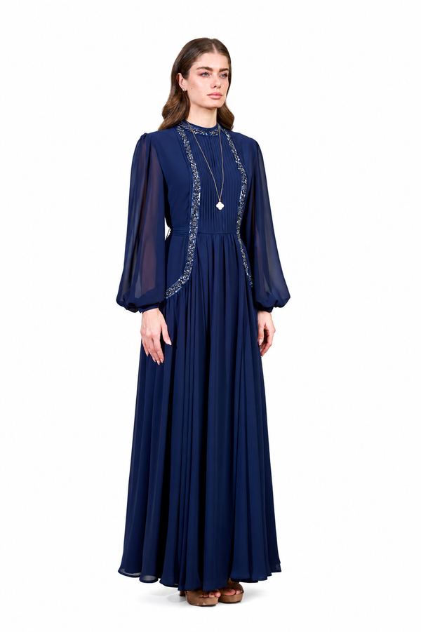 Navy Women's Dress – ELM D 409 – Product view 1