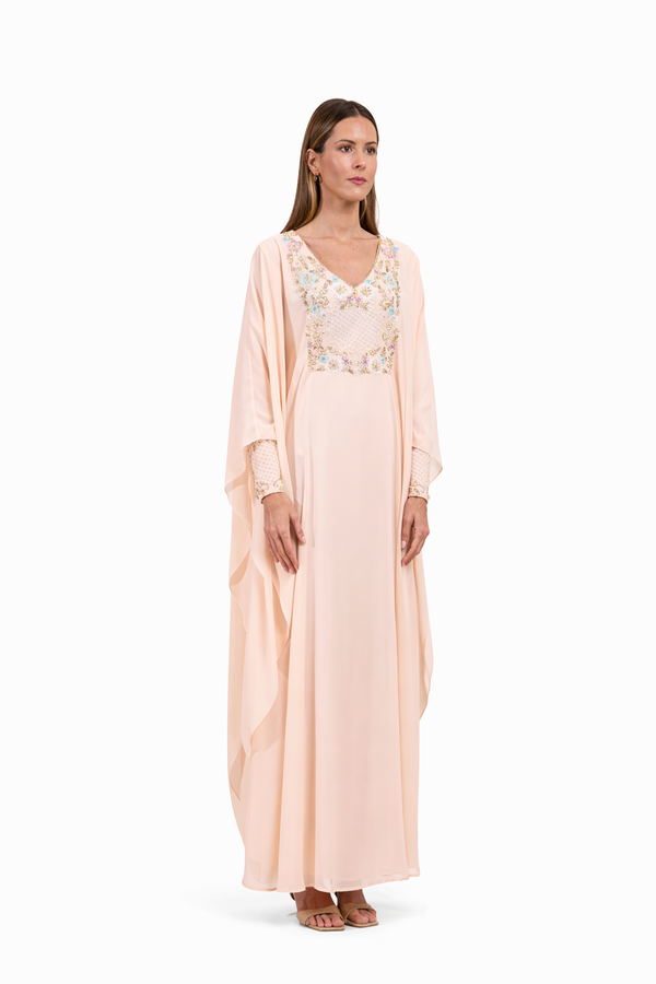 Peach Jalabiya – ELM J 567 – Product view 1