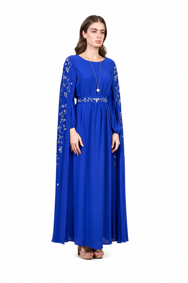 Royal Blue Women's Dress – ELM D 405 – Product view 1
